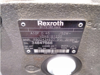 Riduttore di rotazione per Macchina da cantiere nuovo Rexroth A10FD45/52W-VSW81B1220 -: foto 5