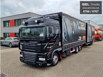 Camion centinato DAF XF 105 410