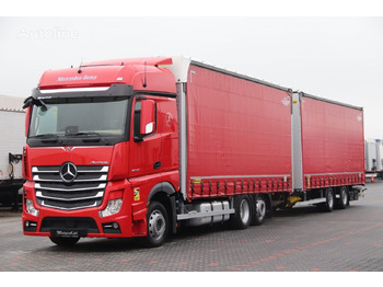 Camion centinato MERCEDES-BENZ Actros 2548