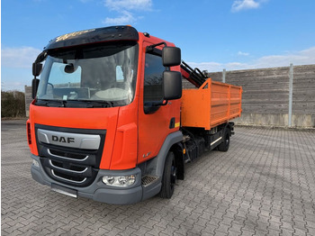 Leasing di DAF FA LF 180 8t Abrollkipper mit Ladekran  DAF FA LF 180 8t Abrollkipper mit Ladekran: foto 1