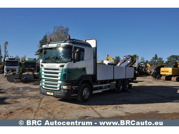 Autocarro con pianale/ Cassone fisso SCANIA R 480