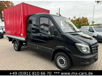 Furgone con cassone fisso, Furgone doppia cabina Mercedes-Benz Sprinter 313 CDI Doka Pritsche 6 Sitze Klima AHK: foto 3