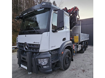 Camion con gru MERCEDES-BENZ Hiab Palfinger Fassi F545-6 JIB-6: foto 2