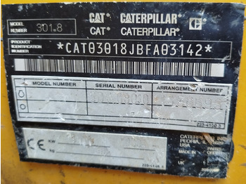 Leasing di CATERPILLAR 301.8 CATERPILLAR 301.8: foto 5