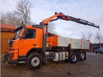 Autocarro ribaltabile Volvo FMX 500, 6X2, TIPPER CRANE: foto 2