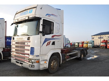 Autocarro portacontainer/ Caisse interchangeable SCANIA 124