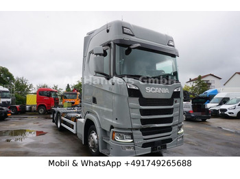 Autocarro portacontainer/ Caisse interchangeable SCANIA S 450