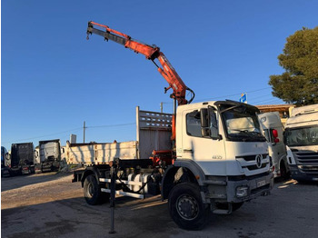 Autocarro ribaltabile, Camion con gru Mercedes Axor 1823: foto 5