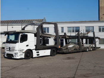 Autocarro trasporto automezzi Mercedes-Benz Actros 1843 MP5 mit Euro LOHR, VDI Certificate: foto 2