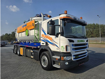 Autospurgo Scania LARSEN FlexVAC 311P Vacuum suction-blowing loader: foto 3