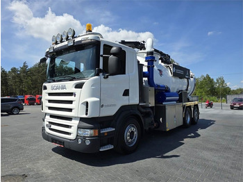 Autospurgo Scania Saugbagger Larsen FlexVac 311 Vacuum suction loade: foto 4