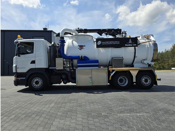 Autospurgo Scania Saugbagger Larsen FlexVac 311 Vacuum suction loade: foto 5