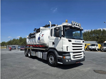 Autospurgo Scania Saugbagger Larsen FlexVac 311 Vacuum suction loade: foto 3