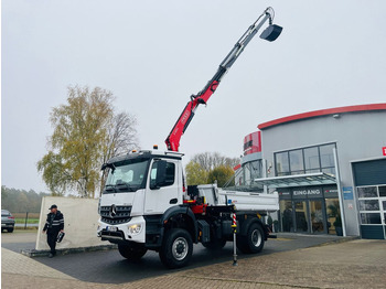 Leasing di Mercedes-Benz Arocs 1835  4x4 Meiller Fassi F135 Kran Kipper  Mercedes-Benz Arocs 1835  4x4 Meiller Fassi F135 Kran Kipper: foto 3