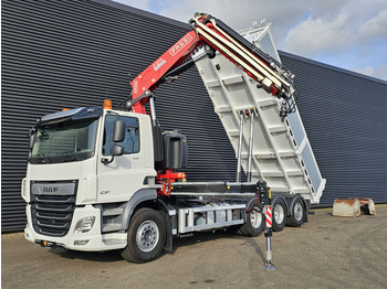 Leasing di DAF CF 530 8x4-4 / FASSI 27.5 t/m CRANE + TIPPER DAF CF 530 8x4-4 / FASSI 27.5 t/m CRANE + TIPPER: foto 2