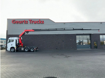 Leasing di MAN TGX 33.520 6X4 TREKKER-BAKWAGEN COMBI + FASSI F4  MAN TGX 33.520 6X4 TREKKER-BAKWAGEN COMBI + FASSI F4: foto 1