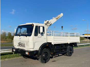 Leasing di MERCEDESBENZ 1017 4X4 ex  reconditioned white with crane MERCEDESBENZ 1017 4X4 ex  reconditioned white with crane: foto 2