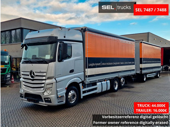 Camion centinato MERCEDES-BENZ Actros 2545