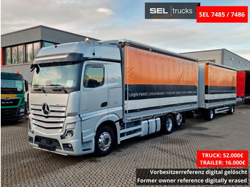 Camion centinato MERCEDES-BENZ Actros 2545