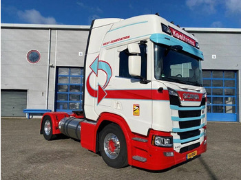 Trattore stradale Scania NGS R410 / RETARDER / PARKCOOL / NL TRUCK / LNG / LEATHER / ALCOA / TUV:05-04-2025 / AUTOMATIC / EURO-6 / 2021 / 9X ON STOCK: foto 3