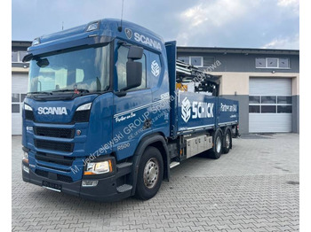 Autocarro con pianale/ Cassone fisso SCANIA R 500