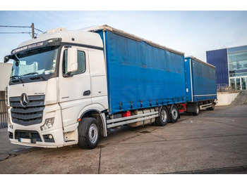 Camion centinato MERCEDES-BENZ Actros 2548