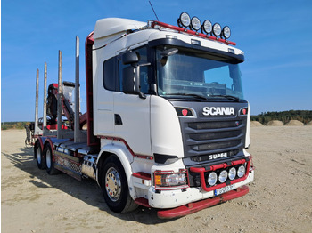 Camion trasporto legname SCANIA 1