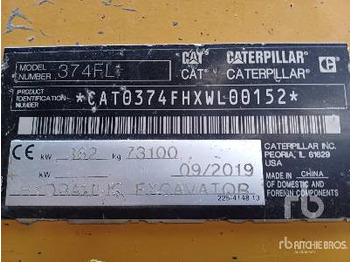 Escavatore cingolato CAT 374FL: foto 5