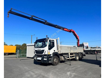 Autocarro con pianale/ Cassone fisso IVECO Stralis 400