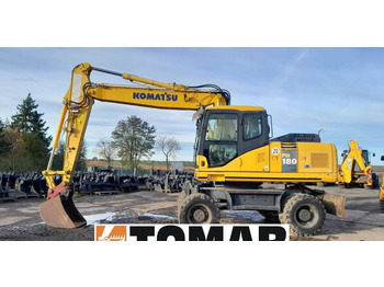 Escavatore gommato KOMATSU PW180