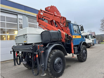 Camion con gru Unimog U 1500 (425) Ferrari Kran 147.2A*Jib* TÜV NEU!: foto 3