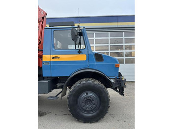 Camion con gru Unimog U 1500 (425) Ferrari Kran 147.2A*Jib* TÜV NEU!: foto 4