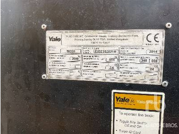 Transpallet YALE MO20 Electric: foto 5