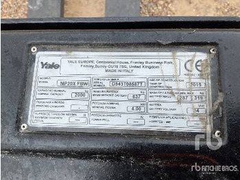 Transpallet YALE MP20X FBW Electric: foto 5