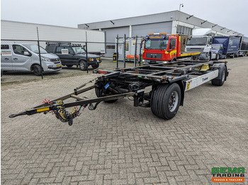 Rimorchio portacontainer/ Caisse interchangeable Kögel AW 18 2-Assen SAF - BDF Systeem - Schijfremmen - Luchtvering - 09/2025APK: foto 2