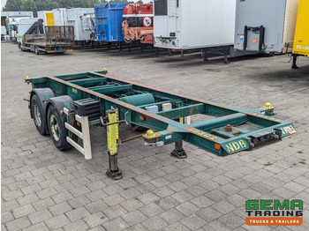 Semirimorchio portacontainer/ Caisse interchangeable Renders ROC 12.18 20FT Drumbrakes - Steel Suspension - 3260KG - 20 Units in Stock (O1982): foto 3