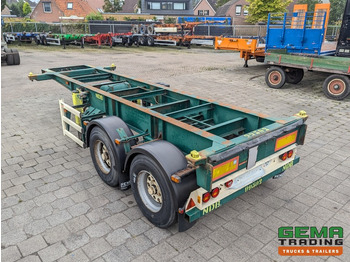 Semirimorchio portacontainer/ Caisse interchangeable Renders ROC 12.18 20FT Drumbrakes - Steel Suspension - 3260KG - 20 Units in Stock (O1982): foto 2