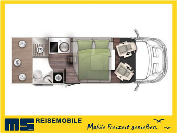 Camper profilato nuovo Forster T 639 LF COUPÉ /-2025- /165PS / SILVER - EDITION: foto 3