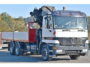 Leasing di Mercedes-Benz ACTROS 2635 Pritsche 6,40m + HIAB 400 E-5 + FUNK  Mercedes-Benz ACTROS 2635 Pritsche 6,40m + HIAB 400 E-5 + FUNK: foto 3