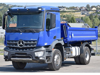 Autocarro ribaltabile, Camion con gru Mercedes-Benz AROCS 1835 * KIPPER 4,60 m * TOPZUSTAND: foto 5