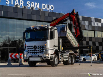 Leasing di Mercedes-Benz  AROCS 2651 6x6 PALFINGER PK 34002 CRANE KIPPER  Mercedes-Benz  AROCS 2651 6x6 PALFINGER PK 34002 CRANE KIPPER: foto 3