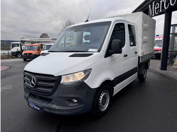 Furgone con cassone fisso Mercedes-Benz Sprinter 215 CDI DoKa 9G Klima AHK Tempomat SHZ: foto 3