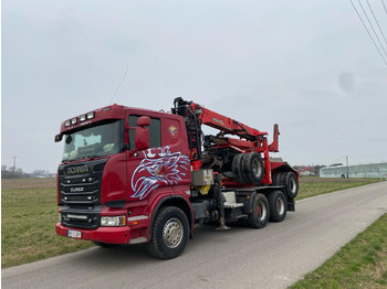 Camion trasporto legname SCANIA R 620