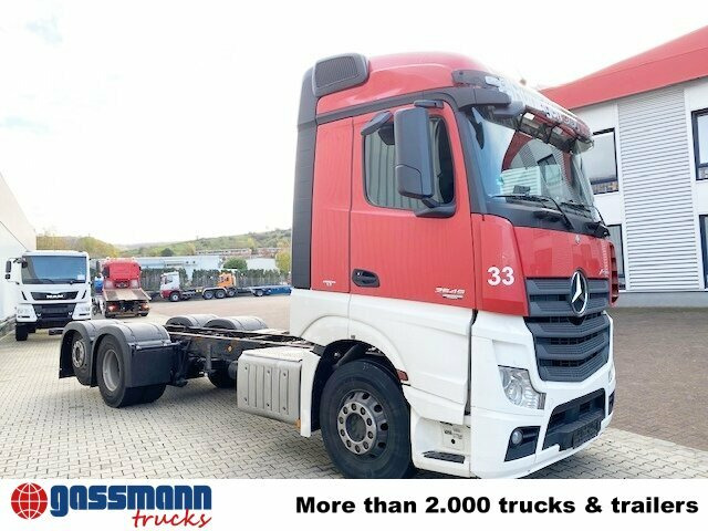 Autocarro telaio Mercedes-Benz Actros 2545 L 6x2, StreamSpace, Liftachse,: foto 9