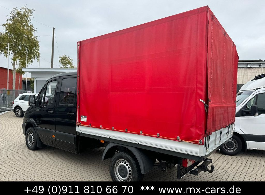 Furgone con cassone fisso, Furgone doppia cabina Mercedes-Benz Sprinter 313 CDI Doka Pritsche 6 Sitze Klima AHK: foto 7