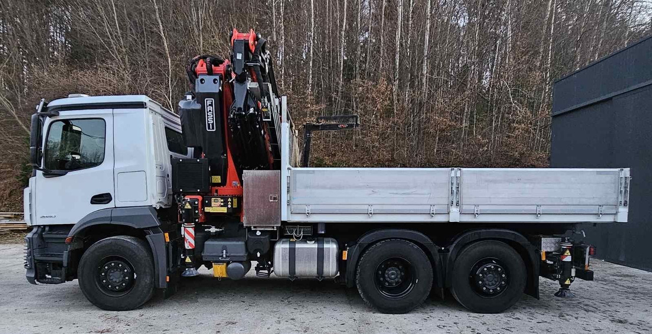 Camion con gru MERCEDES-BENZ Hiab Palfinger Fassi F545-6 JIB-6: foto 10