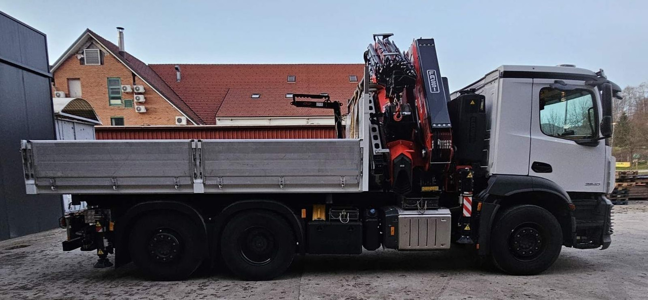 Camion con gru MERCEDES-BENZ Hiab Palfinger Fassi F545-6 JIB-6: foto 11