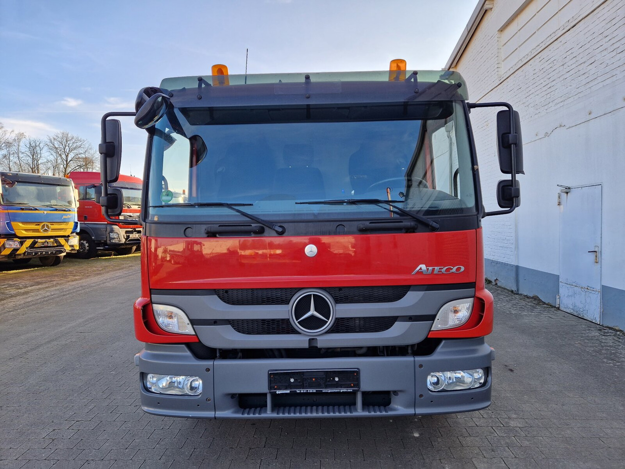 Camion con gru, Autocarro con pianale/ Cassone fisso Mercedes-Benz Atego 1218 L 4x2 1218 L 4x2, Fassi Kran F 95A21 5.9m-1.545 kg,: foto 13