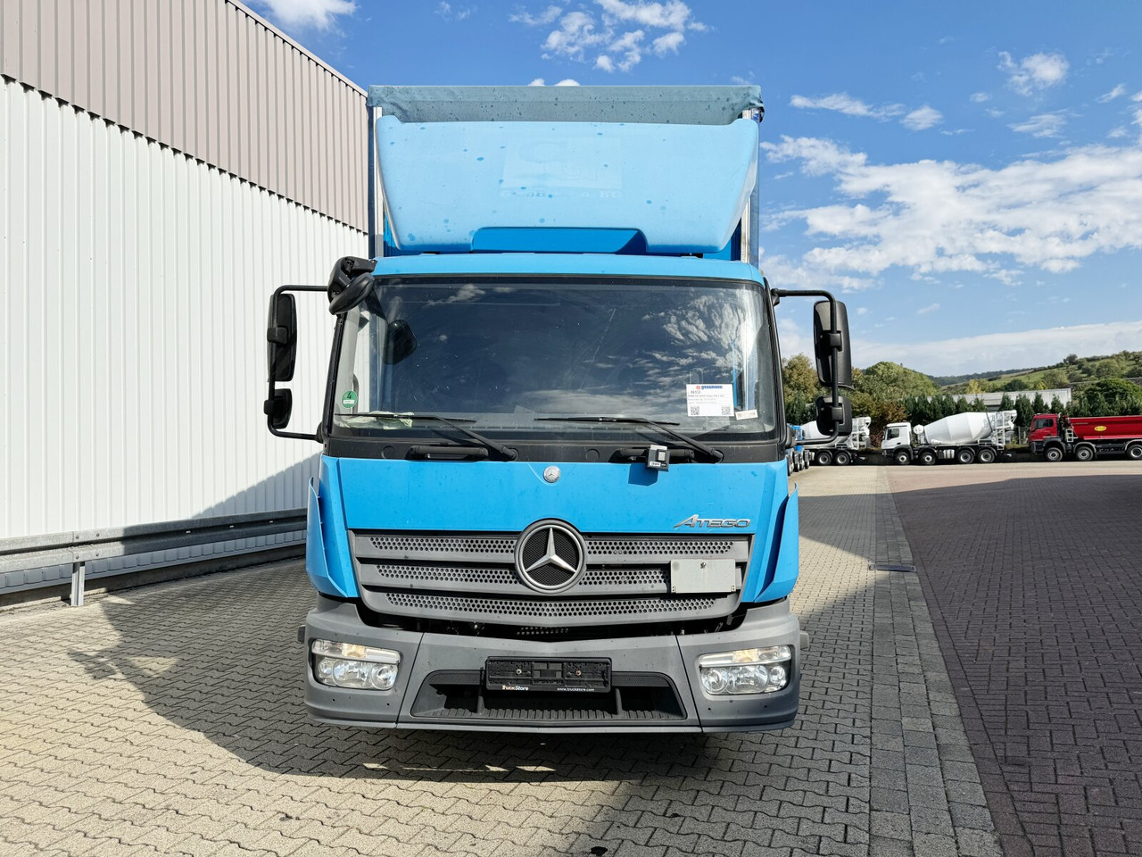 Camion centinato Mercedes-Benz Atego 816 L 4x2 Atego 816 L 4x2, Dautel LBW: foto 8