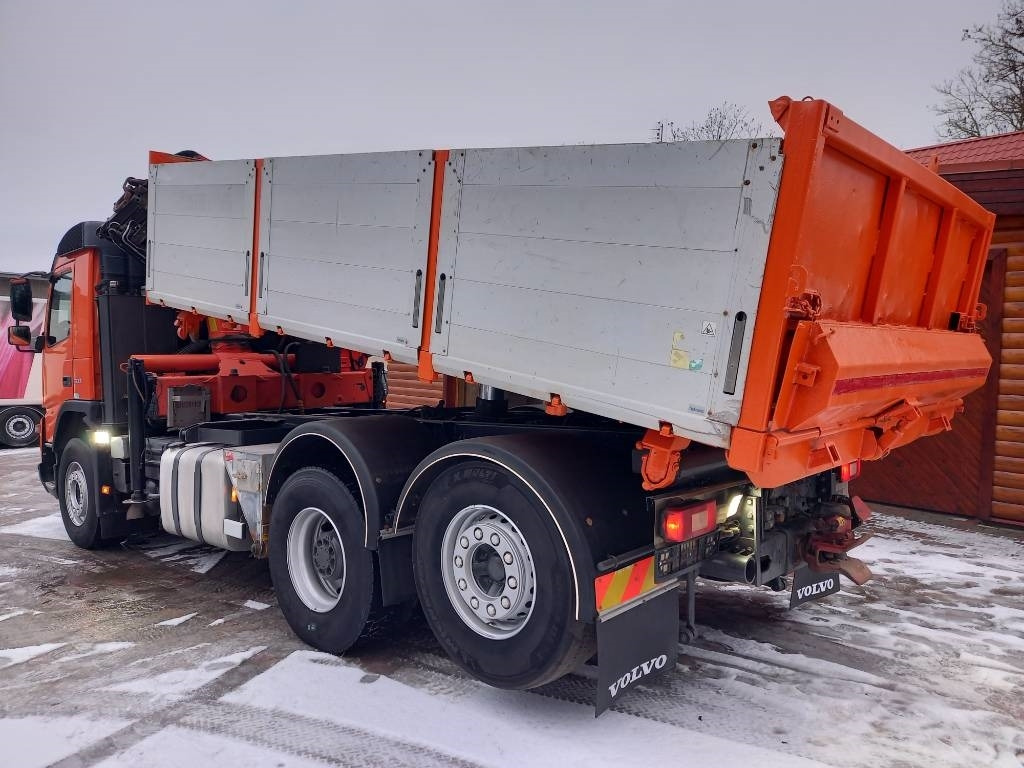 Autocarro ribaltabile Volvo FMX 500, 6X2, TIPPER CRANE: foto 18